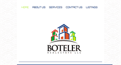 Desktop Screenshot of botelerrealestate.com