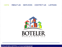 Tablet Screenshot of botelerrealestate.com